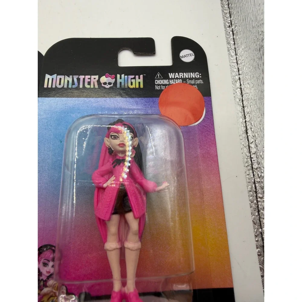 Monster High Mini Set‎ of 4 Clawdeen Draculaura Lagoona Frankie 2024 M8002A